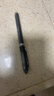 uni三菱 UB-205高科技走珠笔直液式 0.5mm太空抗压签字笔学生考试水笔防漏墨 黑色 单支装 实拍图