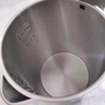 苏泊尔（SUPOR）电水壶 双层防烫烧水壶热水壶1.7L大容量 全钢无缝内胆304不锈钢电热水壶SW-17J419 实拍图
