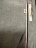 罗蒙（ROMON）纯棉牛津纺长袖衬衫男士休闲纯色上衣春秋款中青年商务修身衬衣男 浅灰 41 实拍图