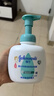 强生（Johnson）婴儿牛奶柔泡沐浴露洗发水二合一400ml 新生儿宝宝儿童泡沫易冲洗 实拍图