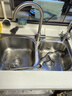 九牧（JOMOO）厨房水龙头304不锈钢洗菜盆360°旋转冷热双控龙头33221-748/7B-Z 实拍图