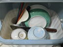 京严装碗筷收纳盒碗柜沥水碗架餐具碗碟碗盘置物架厨房带盖沥碗放碗箱 实拍图