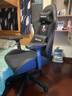 南皇电竞椅游戏椅子电脑椅人体工学椅可躺久坐舒服力学椅宿舍休闲办公 5代按摩款-纳帕暗夜黑-3级气杆-6D扶手乳胶坐垫 155-180度(含) 可旋转可升降扶手 -尼龙脚 实拍图