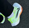 李宁追风pro丨碳板跑步鞋男女鞋缓震轻弹透气体测竞速专业运动鞋 白/荧黄绿-7 43 实拍图