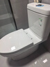 科勒（KOHLER）马桶分体座便器五级旋风虹吸双冲节水坐便器静音缓降盖板座便器 1级水效-置物款 305/300mm 实拍图