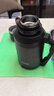 苏泊尔（SUPOR）保温壶大容量不锈钢72小时暖水壶热水瓶户外旅行壶便携车载杯子 儒雅黑1.2L【304不锈钢+茶滤+背带】 实拍图