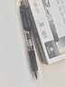 得力（deli）S01中性笔签字笔 0.5mm经典办公按动笔水笔 黑色 12支/盒 实拍图