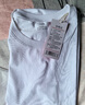 京东京造【10A抗菌】t恤男短袖t恤秋季男女白小T打底衫 橡皮粉 XL 实拍图