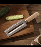 十八子作榉木耐滑厨房不锈钢削水果多用削皮刀W-365 实拍图