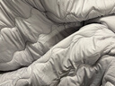 京东京造四季云柔床褥 100%原生羽丝绒 A类床垫褥子榻榻米1.5x2m 清雅灰 实拍图