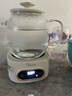 美的（Midea）花漾0胶水全玻璃全自动养生壶 办公室多功能煮茶壶 烧水壶恒温电热水壶煮茶器花茶壶1L YS10B101 实拍图