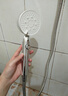 Rosecret【德国】增压淋浴花洒喷头全套强劲家用多功能洗澡手持莲蓬喷头 【星光银】单喷头+1.5米防爆软管丨浴室浴霸带软管 硅胶出水孔密集大出水量畅享淋浴 实拍图