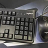 罗技（Logitech）MK120 键鼠套装 有线键鼠套装 办公键鼠套装 电脑键盘 USB即插即用 全尺寸 黑色 实拍图