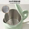 九阳（Joyoung）热水壶烧水壶电水壶 双层壶体 304不锈钢 1.5L家用0胶水电水壶 K15FD-W112 实拍图