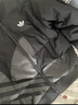 adidas轻薄拒水保暖秋冬通勤穿搭鸭绒羽绒服男女阿迪达斯三叶草 黑色(推荐男生选大一码)   XL   实拍图