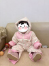 巴拉巴拉婴儿羽绒服冬季连体衣男女童爬服萌200424120206 实拍图