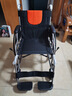 鱼跃 (yuwell)手动轮椅车H062折叠老人轻便免充气铝合金旅行手推代步 实拍图
