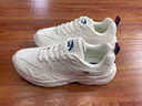 安踏男鞋运动鞋子男春秋季皮面透气休闲鞋防滑耐磨老爹鞋男款 象牙白-2 42 实拍图