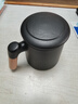 京东京造茶杯便携式黑陶茶泡茶壶茶杯功夫茶具办公杯随身茶壶容量400ml 实拍图