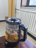 美的（Midea）养生壶煮茶壶泡茶1L复古喷淋式蒸汽煮茶器小型办公室烧水壶煮茶烧水一体电热水壶花茶壶蒸茶器 1L 【长效保温】MK-ZC10S01 实拍图