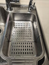 维艾（Newair）304不锈钢沥水篮水槽沥水架可伸缩碗碟架洗碗池果蔬洗菜篮置物架 实拍图