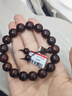 石玥珠宝12mm印度小叶紫檀手串盘串文玩佛珠念珠手链男女士款 木手串把件 实拍图