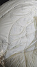 富安娜家纺 羊毛被冬被澳洲羊毛被100%纯羊毛被芯单人双人被子 【加厚被】100%澳毛+纯棉面料-臻品 203*229cm 实拍图