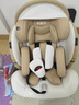 初婴贝儿童安全座椅汽车用0-4-12岁婴儿宝宝车载可坐可躺i-Size通风加热 豪华版金+175°躺+支撑腿+遮阳棚 实拍图