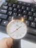 丹尼尔惠灵顿（DanielWellington）DW女士手表小众轻奢流金皮质石英腕表送女友新年礼物DW230 实拍图