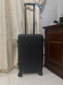 米家小米行李箱20英寸拉杆箱可登机箱万向轮旅行箱男女小型密码箱黑色 实拍图