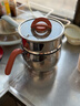 特福（Tefal）加厚不锈钢小奶锅不粘锅 一人食家用煮面锅热奶泡面锅单柄小汤锅 多功能锅 16cm 实拍图