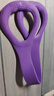 8字拉力器阻力带说拉力高弹扩胸家用开背肩腿美背瑜伽束缚 弹力绳 大号木槿紫 实拍图