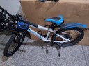 凤凰（Phoenix）儿童自行车山地车男女学生脚踏车6-15岁童车 霸道 白蓝色 22寸 实拍图