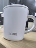 膳魔师（THERMOS）保温杯340ml男女士儿童马克咖啡杯学生生日礼物JDG-351白色 实拍图