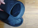 蕉内301H拖鞋男女士浴室洗澡防滑踩屎感情侣家居凉拖鞋抗菌防臭可外穿 【厚底版】黑色 41-42 实拍图