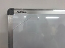 AUCS 45*60cm小白板写字板黑板家用悬挂墙式可擦品质儿童学生会议办公室教学直播看板磁性白板手写画板 实拍图