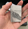 ZIPPO打火机【专属定制】之宝防风煤油 飞的更高-古银 生日礼物男 单机 实拍图