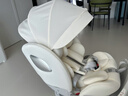 京东京造儿童安全座椅汽车0-6-12岁婴儿宝宝智能双通风商务舱pro奶油白  实拍图