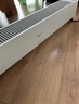 美的（Midea）【APP智能】石墨烯家用踢脚线取暖器 遥控电热电暖器 浴室速热电暖气 节能暖风机全屋升温HDS22LYR 实拍图