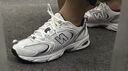 NEW BALANCE NB530官方老爹鞋男鞋女鞋复古情侣网鞋秋冬透气百搭休闲运动鞋 白色 MR530SG 【建议拍小半码】 40.5 (脚长25.5cm尺码详询客服) 实拍图