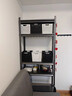 楚丰加厚货架置物架家用仓储仓库储物架地下室多层落地展示架收纳架子 三层80cm高【默认发黑色】 长50宽30cm 实拍图