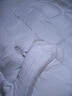 富安娜 舒暖纤维被 四季被子春秋被芯 双人加大盖被5.4斤 230*229cm 白 实拍图