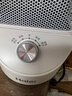 海尔（Haier）取暖器家用暖风机电热台式桌面电暖器省电小型烤火炉浴室婴儿热风机办公室暖脚神器卧室电暖风速热 【即开即热+广角送暖+多重防护】旋钮款HN1507 实拍图