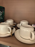 友来福咖啡杯套装描金白色轻奢220ml茶杯陶瓷欧式咖啡杯办公室 实拍图