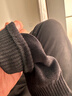 雅鹿【100%新疆棉】袜子男中筒袜抗菌秋冬季纯色防臭棉袜 【黑色 5双】雅鹿专柜正品 5双 实拍图