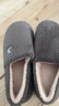 京东京造【厚底防滑】棉拖鞋男秋冬拖鞋室内居家毛拖保暖全包深灰色42-43 实拍图