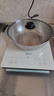美的（Midea）电磁炉铂钻家用电池炉2200W大功率猛火一体微晶面板爆炒炒菜智能定时火锅炉一套配锅MC-E22B22A 实拍图