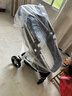 纽贝耳newber婴儿车 婴儿推车 婴儿车0-3岁用折叠可坐可躺带减震 可换向 黑白  遮阳防蚊罩+护脊睡板 实拍图