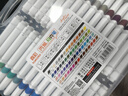 【全网低价】真彩（TRUECOLOR）ZC639-60色单头水性丙烯马克笔PP盒装防水速干儿童学生专用手绘涂鸦彩绘水彩笔彩色画笔 实拍图