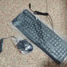 罗技（Logitech）MK120 键鼠套装 有线键鼠套装 办公键鼠套装 电脑键盘 USB即插即用 全尺寸 黑色 实拍图